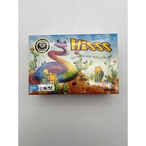 New. HISSS The Colorful Snake Making Tile Matching Game Gamewright. New. Sealed.